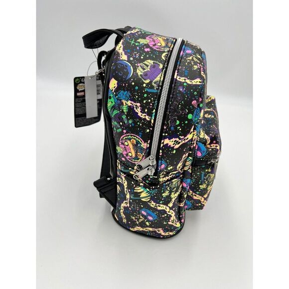 Brand New Funko Marvel Infinity Saga Blacklight Mini Backpack - Picture 3 of 8